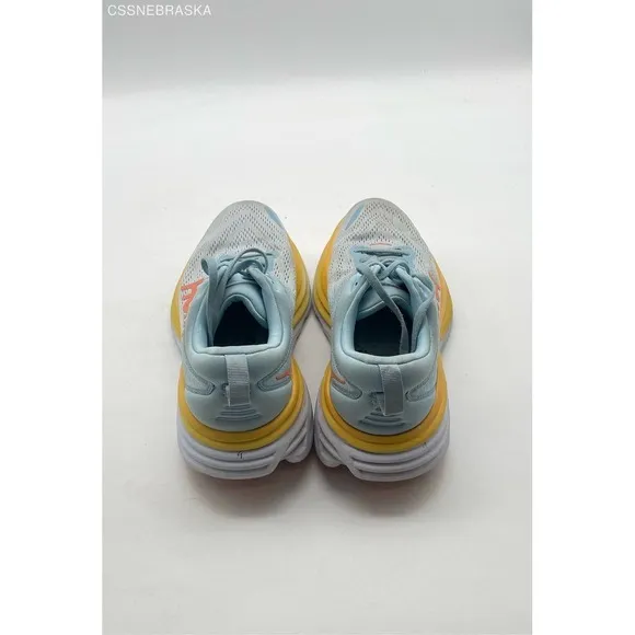 Women's Hoka Bondi 8 Summer Song Running Shoes - Size 9B, No Insoles
