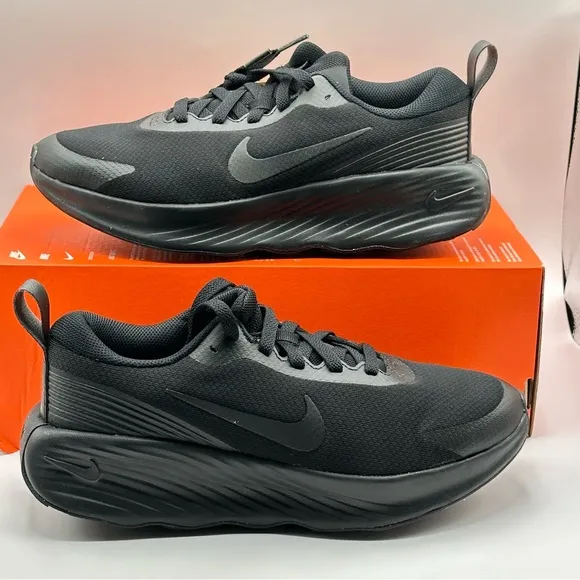 Women’s Nike Promina Size 8 Triple Black Running Athletic Shoes FV6343 001