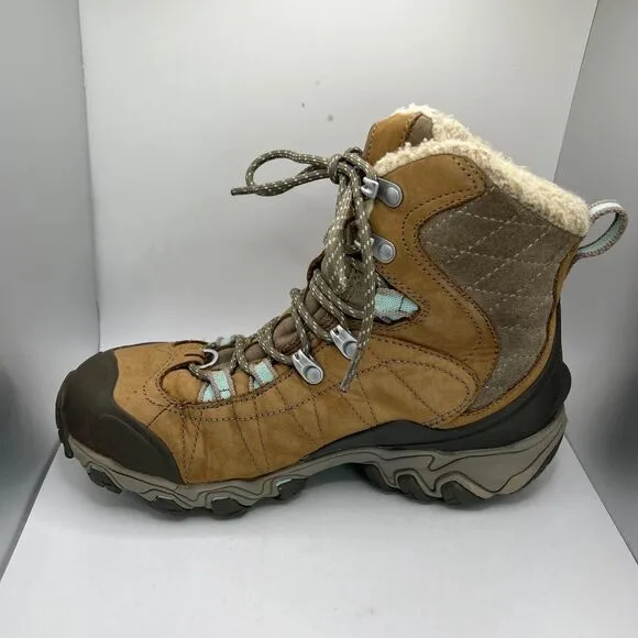 Women’s Oboz Bridger 7” Insulated Waterproof Hiking Boots Size 7