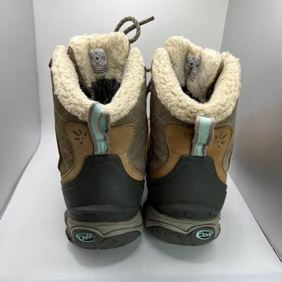 Women’s Oboz Bridger 7” Insulated Waterproof Hiking Boots Size 7