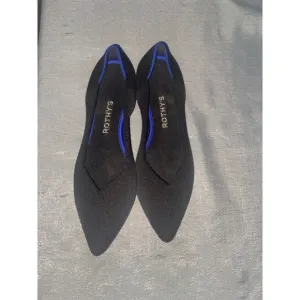 Women's Rothy's Flats Black Blue Size 7.5