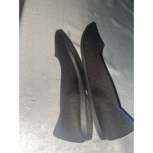 Women's Rothy's Flats Black Blue Size 7.5