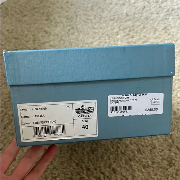 Women's shoes - Cream and Tan