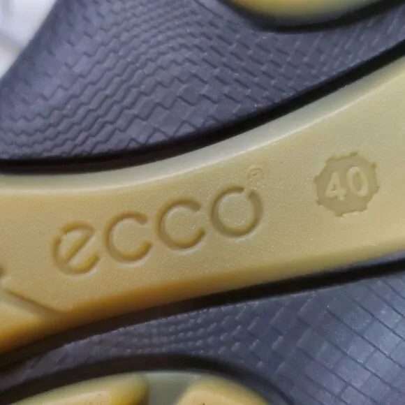 Womens Ecco Biom Natural Motion Casual Brown Suede Leather Shoes Size EU 40 US 9