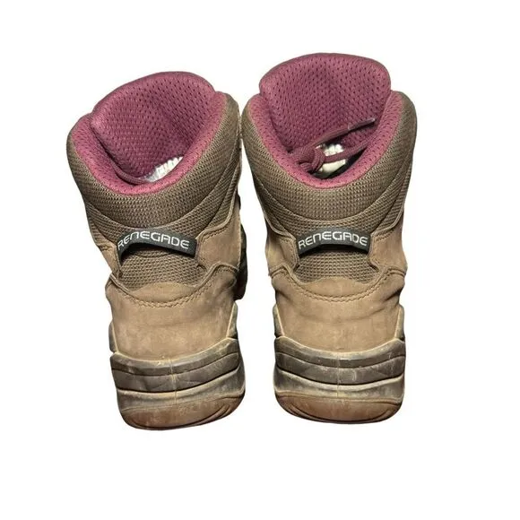 Women’s Lowa goretext hiking boots size 8.5 L brown