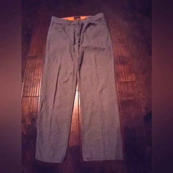 Work Pants Casual Trousers Straight Leg‎ Olive Green Pants