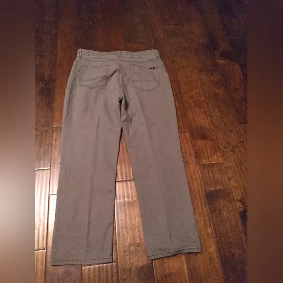 Work Pants Casual Trousers Straight Leg‎ Olive Green Pants