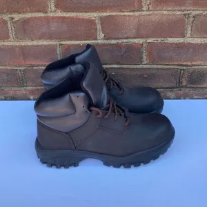 Worx by Red Wing Brown Steel Toe Boots Size 9 NEW