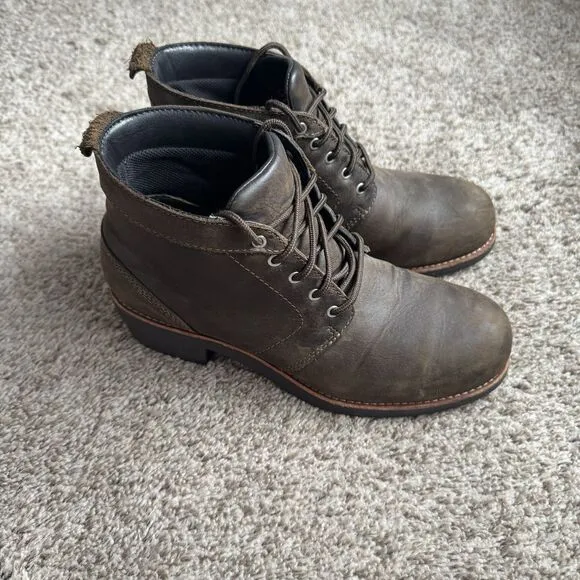 Worx By Red Wing Shoes Steel Toe Chukka Ankle Work Boots Brown Women’s 8.5