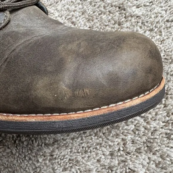 Worx By Red Wing Shoes Steel Toe Chukka Ankle Work Boots Brown Women’s 8.5