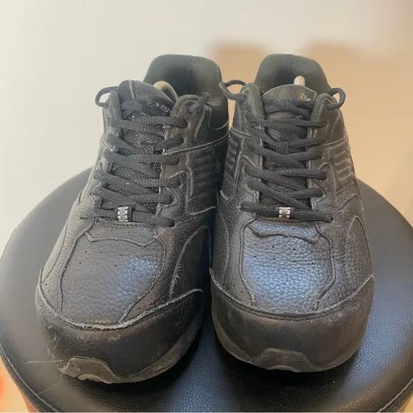Xelero Matrix Orthotic Walking Shoes Mens Size 10.5 6 E Black Leather