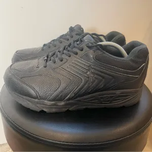 Xelero Matrix Orthotic Walking Shoes Mens Size 10.5 6 E Black Leather
