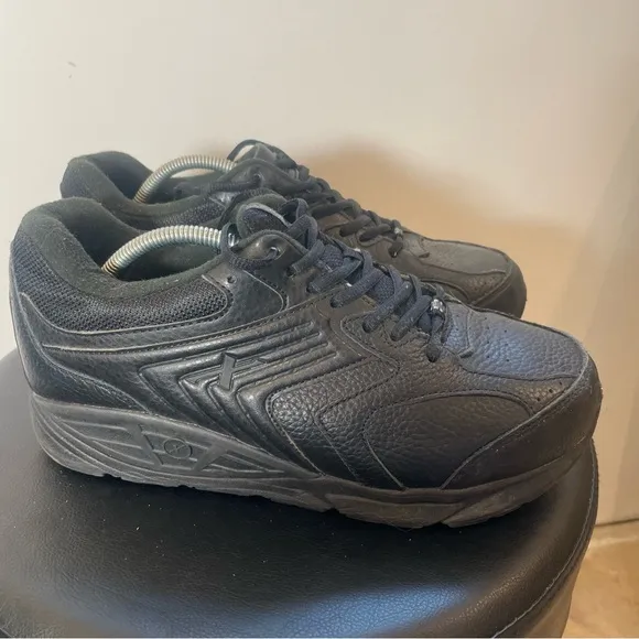 Xelero Matrix Orthotic Walking Shoes Mens Size 10.5 6 E Black Leather