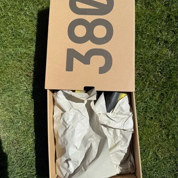 Yeezy Sneakers in Yellow and Gray
