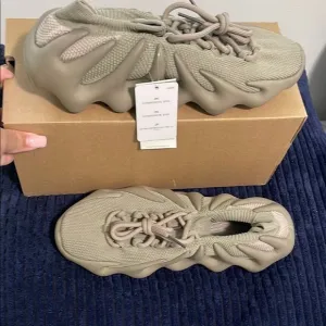 Yeezy Taupe Sculpted Sneakers