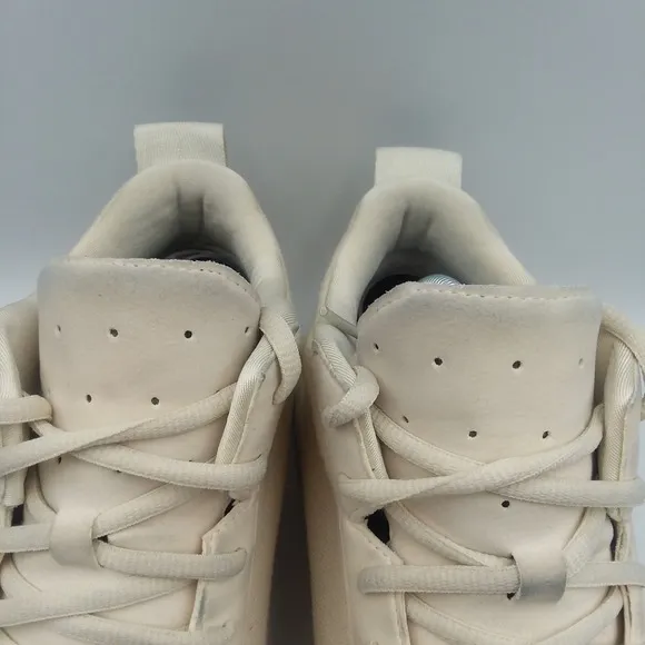 York Athletics The Henry Mid Sneakers Casual Lace Up Beige Mens 11 Womens 12.5