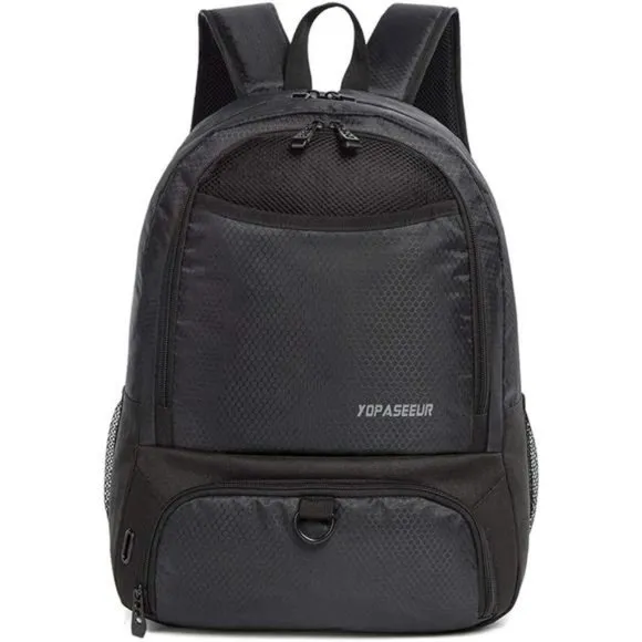 Youth Soccer Bags Boys Girls Soccer Backpack with Ball Compartment Sports Bag