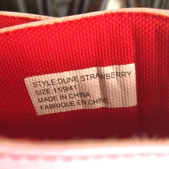 YRU Dune Strawberry Platform Boots