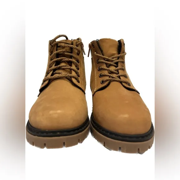 Zara Boy’s Suede Zipper Warm Hiking Boots 36 U.S. Size 4