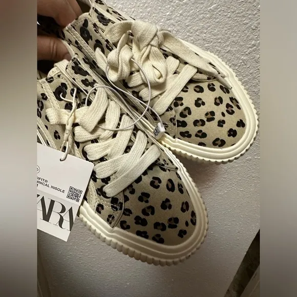 ZARA leopard print sneakers 3462/330