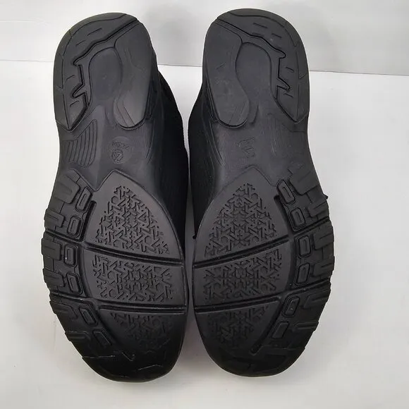 Zeba Men's Black Extra Wide Hands Free Slip On Sneakers Walking Shoes Size 15XW