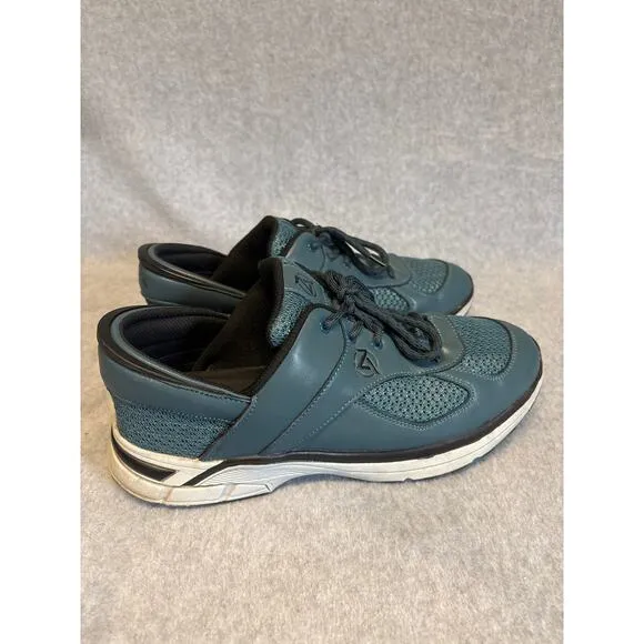 Zeba Ocean Teal Handsfree Men's Size 11.5 Athletic Walking Sneaker Trainer Shoes