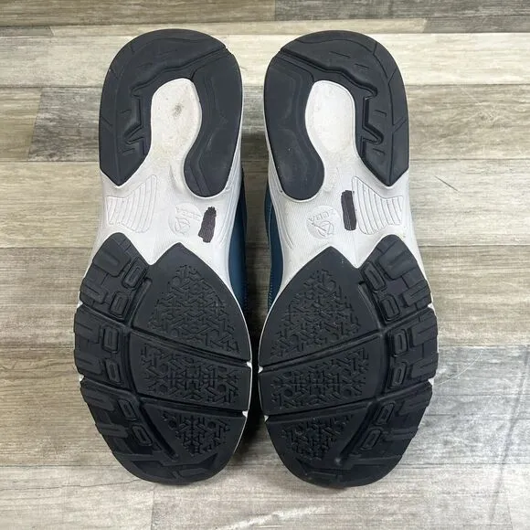 Zeba Shoes Men's 10 Blue Hands Free Slip On Walking Comfort Sneakers