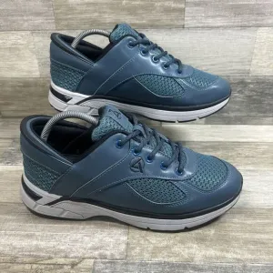 Zeba Shoes Men's 10 Blue Hands Free Slip On Walking Comfort Sneakers