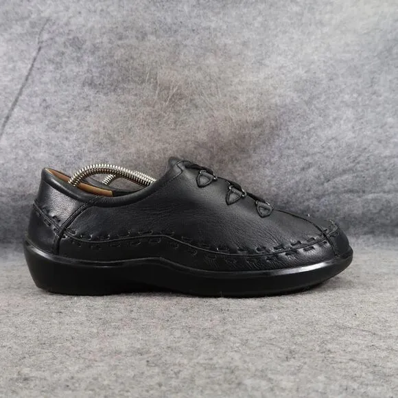 Ziera Shoes Womens 42 Allsorts Sneakers Comfort Walking Leather Lifestyle Black