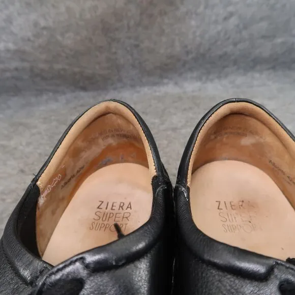 Ziera Shoes Womens 42 Allsorts Sneakers Comfort Walking Leather Lifestyle Black
