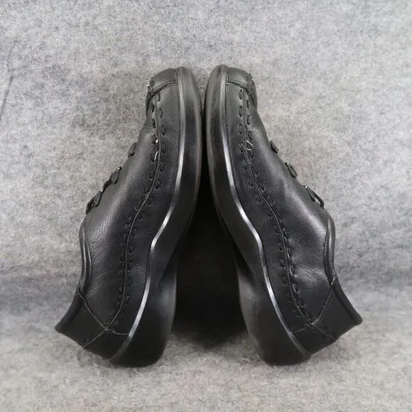 Ziera Shoes Womens 42 Allsorts Sneakers Comfort Walking Leather Lifestyle Black